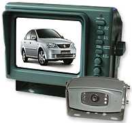 CCD B/W Infrared AV Vehicle Rear View System