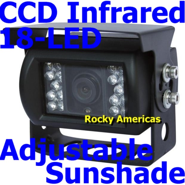 CCD Color Night-Vision
                Infrared Vehicle Rear View Camera